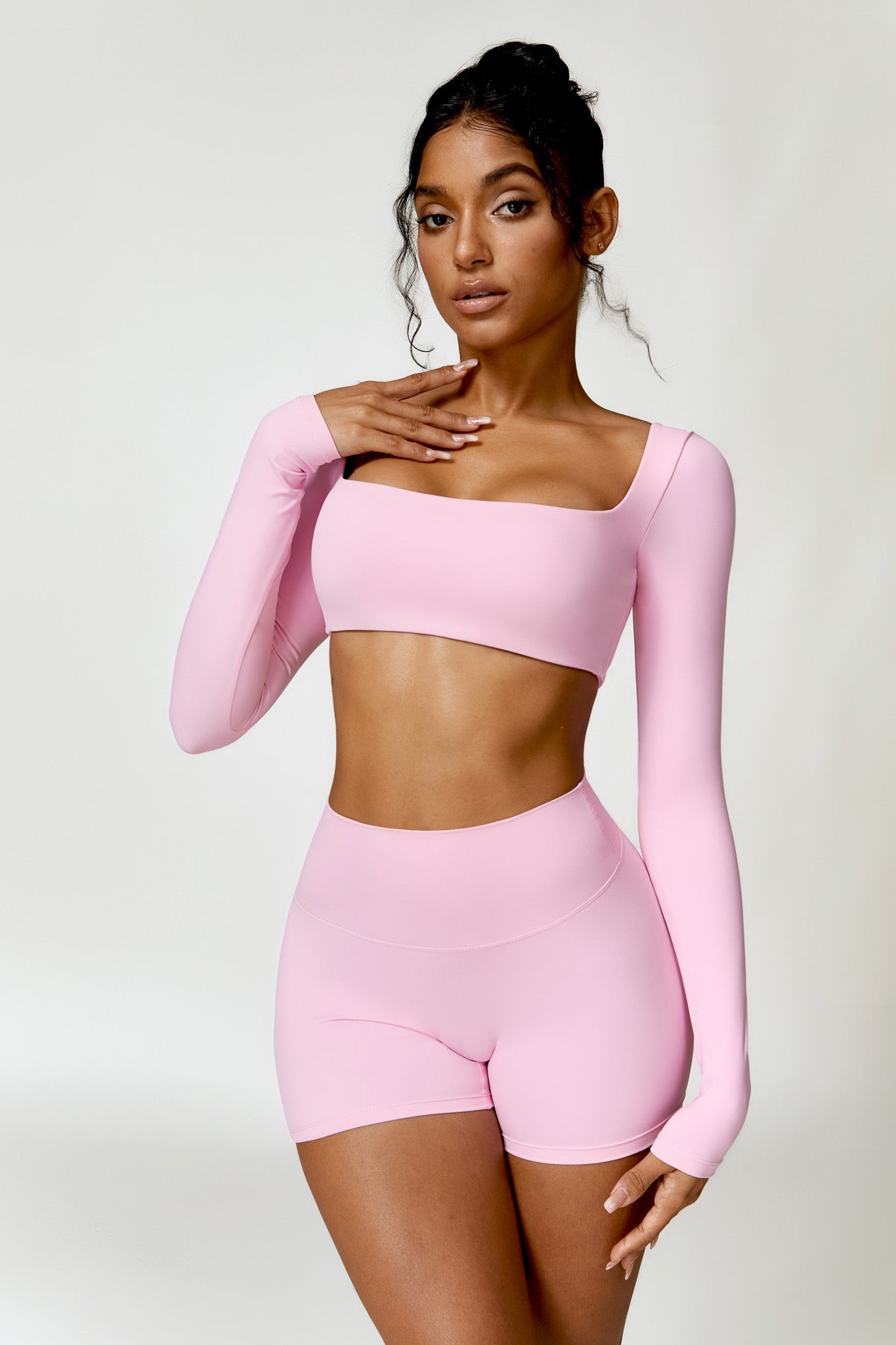 Cropped Manga Longa Camila