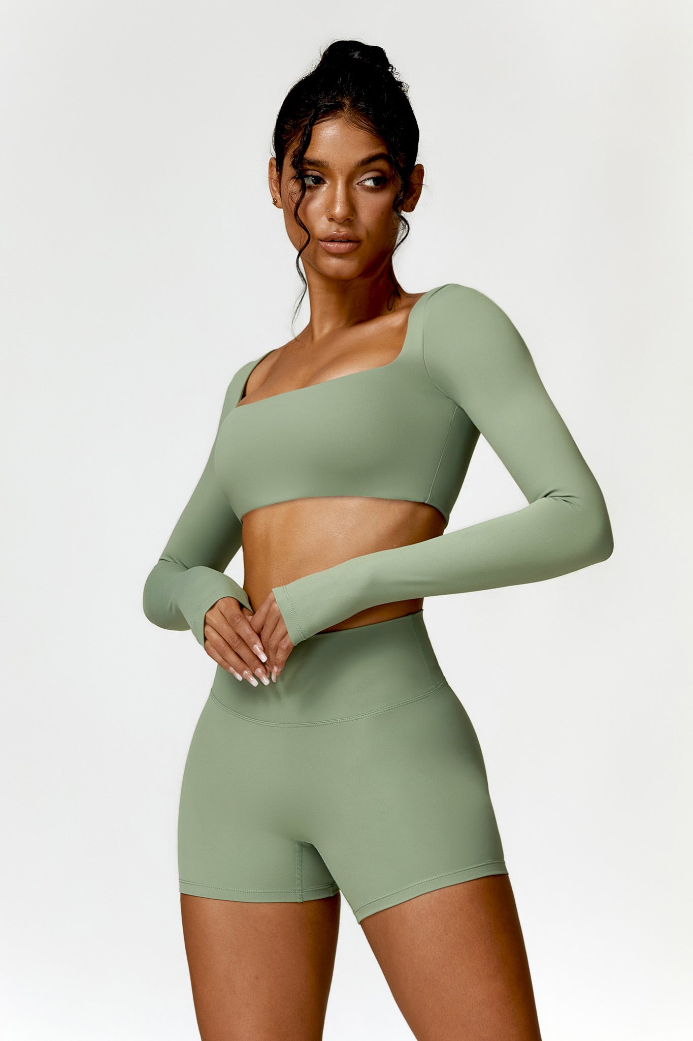 Cropped Manga Longa Camila